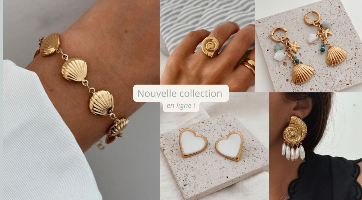Nouvelle collection de bijoux pour femme Jolie Demoiselle été 2025