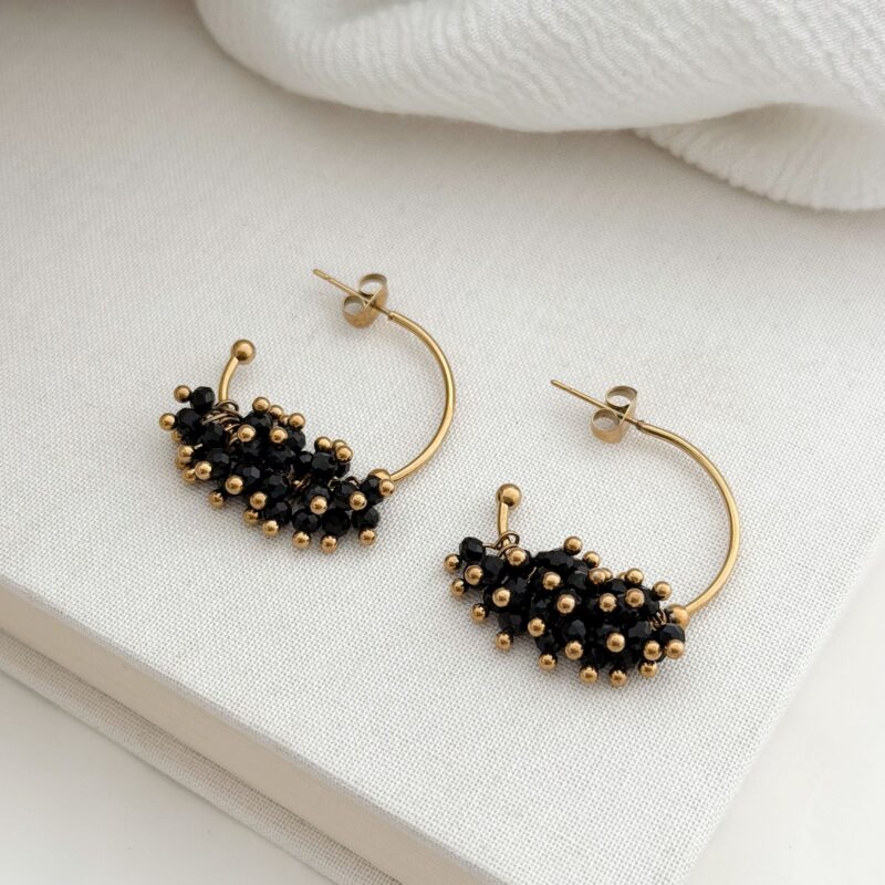 Boucles d'oreilles Corina – Acier inoxydable