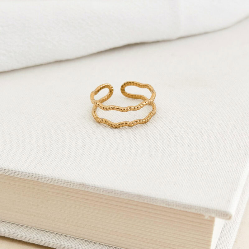 Bague Raphaelle - Acier inoxydable