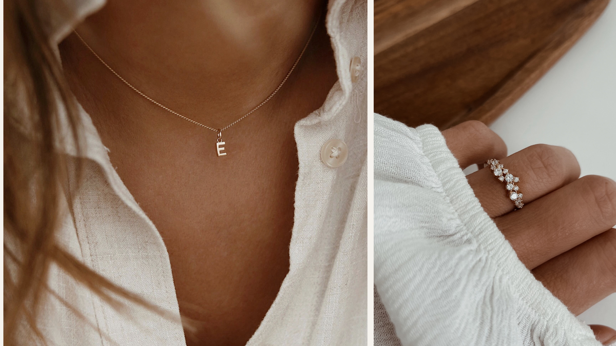 Collection bijoux tendance pour femme en plaqué or 3 microns 18 carats.