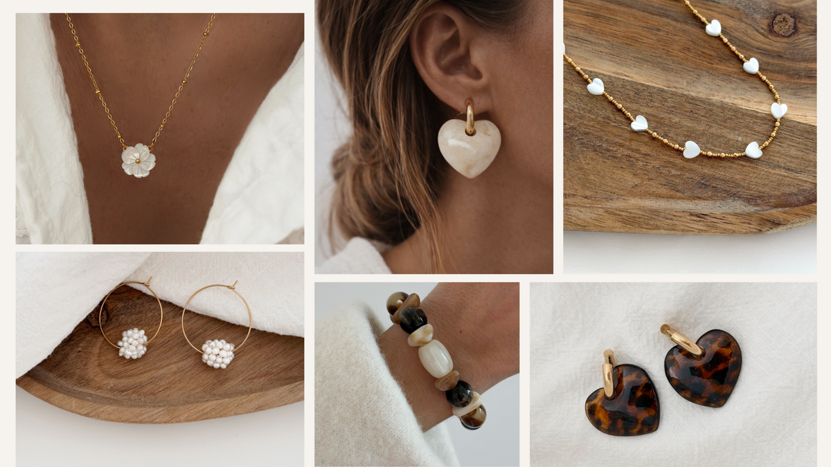 Nouvelle collection de bijoux Jolie Demoiselle saison Printemps été