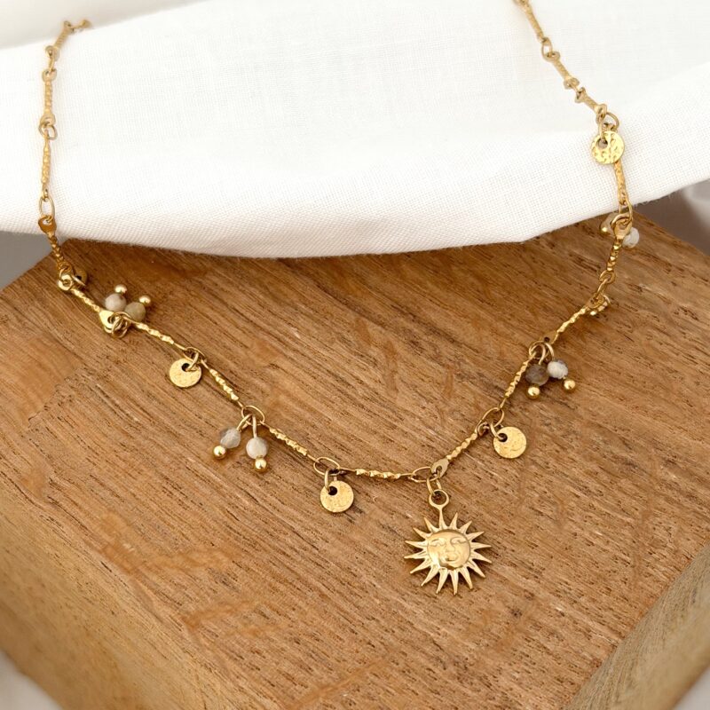 Collier Solaria - Acier inoxydable